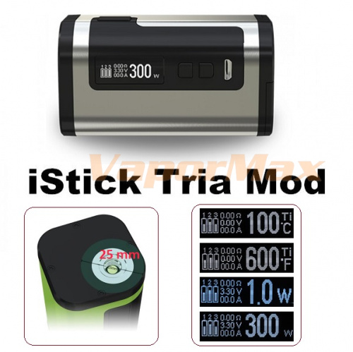 Eleaf iStick Tria 300W (оригинал) фото 3 Eleaf iStick Tria 300W (оригинал) фото 3