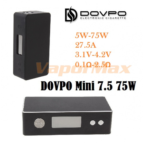 купить DOVPO Mini 7.5 75 Вт в Москве, Vape, Вейп, Электронные сигареты, Жидкости фото 4 DOVPO Mini 7.5 75 Вт купить в Москве, Vape, Вейп, Электронные сигареты, Жидкости фото 4