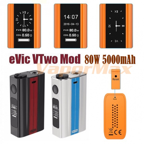 Joyetech eVic VTwo 5000 mAh 80w mod Joyetech eVic VTwo 5000 mAh 80w mod