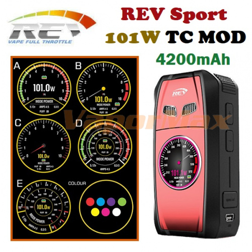Rev Sport 101W Mod 4200mAh фото 3 Rev Sport 101W Mod 4200mAh фото 3