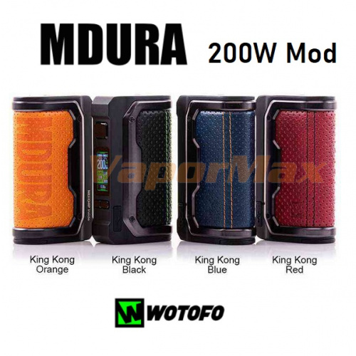 Wotofo MDura 200W VW Mod фото 2 Wotofo MDura 200W VW Mod фото 2
