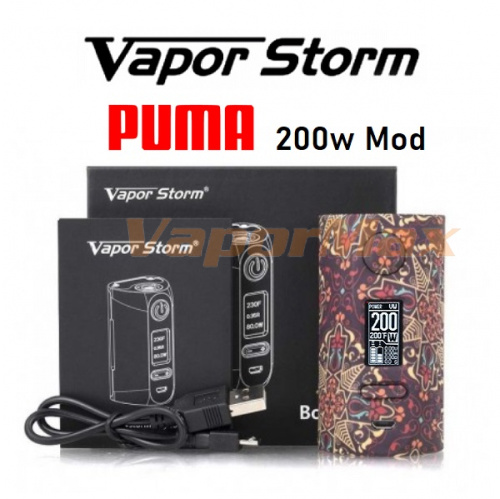 Vapor Storm Puma 200W Mod фото 2 Vapor Storm Puma 200W Mod фото 2
