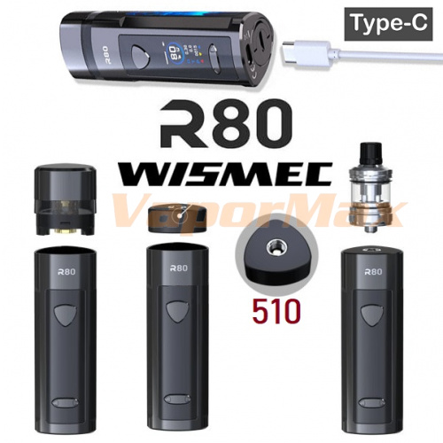 Wismec R80 Pod Kit фото 2 Wismec R80 Pod Kit фото 2