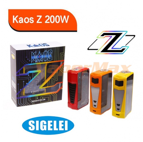 Sigelei Kaos Z 200W (оригинал) фото 2 Sigelei Kaos Z 200W (оригинал) фото 2