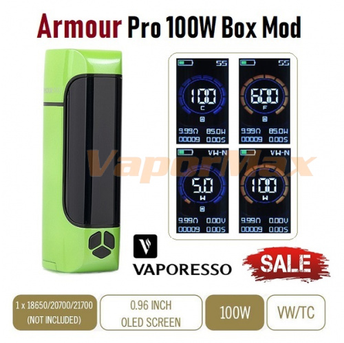 Vaporesso Armour Pro 100W Mod фото 2 Vaporesso Armour Pro 100W Mod фото 2