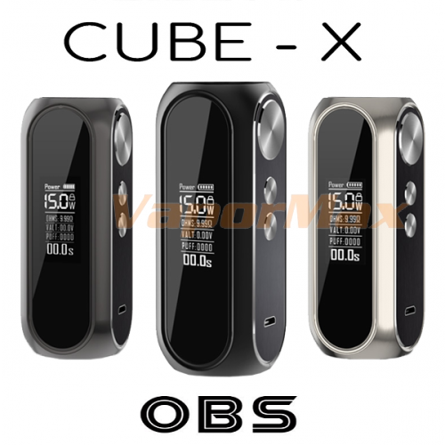 OBS Cube X 80W Mod (18650) OBS Cube X 80W Mod (18650)