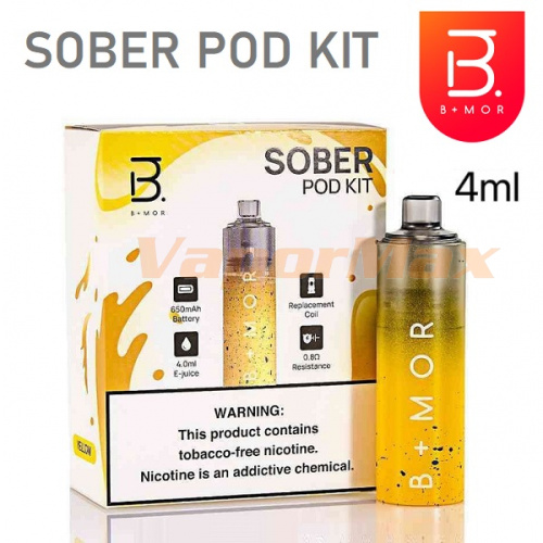 BMOR Sober pod 4ml фото 5 BMOR Sober pod 4ml фото 5
