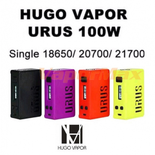 Hugo Vapor URUS 100W Black TC Mod Hugo Vapor URUS 100W Black TC Mod