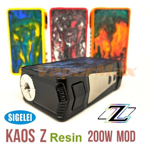 Sigelei Kaos Z 200W Mod Resin Version фото 3 Sigelei Kaos Z 200W Mod Resin Version фото 3