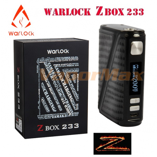 Rofvape Warlock Z-Box 233W mod фото 4 Rofvape Warlock Z-Box 233W mod фото 4