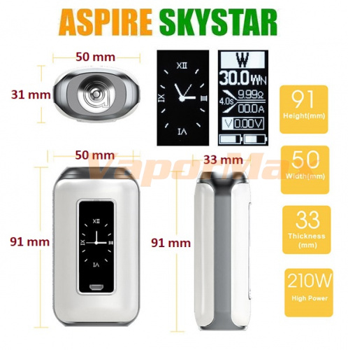 Aspire Skystar Touch Screen TC MOD фото 5 Aspire Skystar Touch Screen TC MOD фото 5