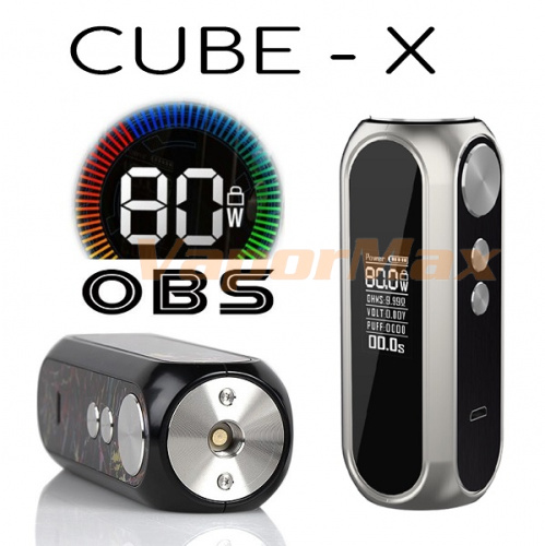 OBS Cube X 80W Mod (18650) фото 2 OBS Cube X 80W Mod (18650) фото 2
