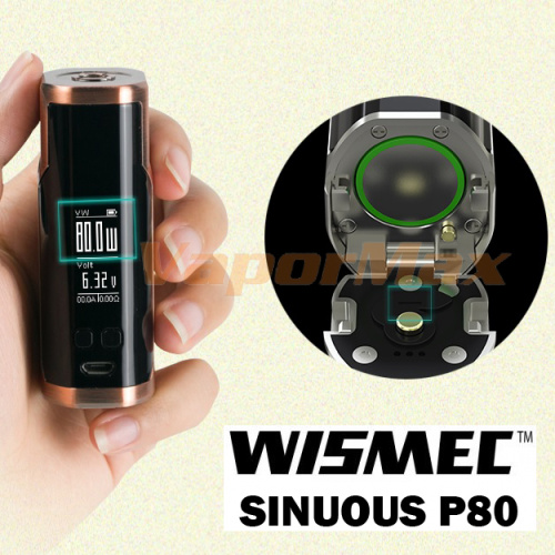 Wismec Sinuous P80 (оригинал) фото 2 Wismec Sinuous P80 (оригинал) фото 2