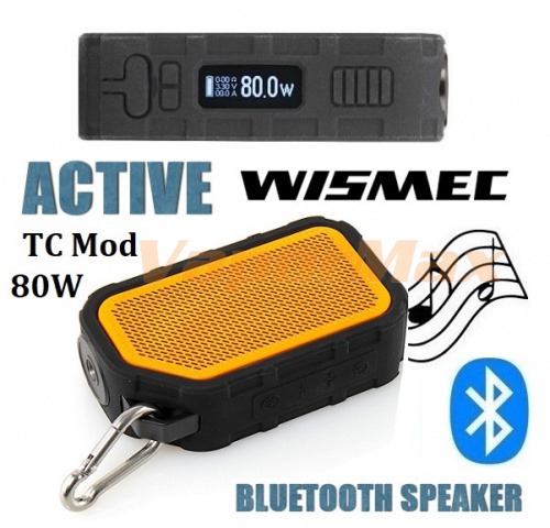 Wismec Active Bluetooth Music mod 2100mAh фото 4 Wismec Active Bluetooth Music mod 2100mAh фото 4