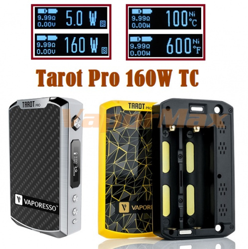 Vaporesso Tarot PRO VTC 160W (оригинал) фото 4