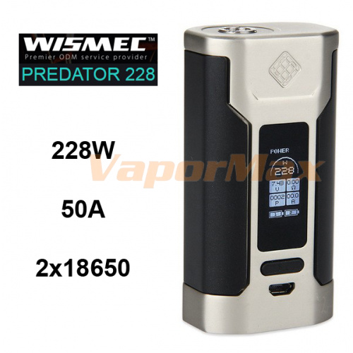 Wismec Predator 228 Mod (оригинал) Wismec Predator 228 Mod (оригинал)