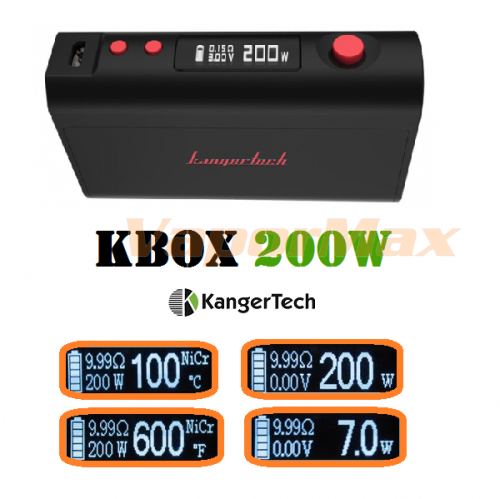 Kanger KBOX 200W VW/TC фото 3 Kanger KBOX 200W VW/TC фото 3