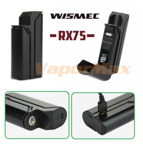 Wismec Reuleaux RX75 TC Mod Wismec Reuleaux RX75 TC Mod