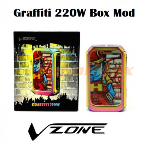 Tesla and Vzone Graffiti 220W mod (оригинал) фото 3 Tesla and Vzone Graffiti 220W mod (оригинал) фото 3