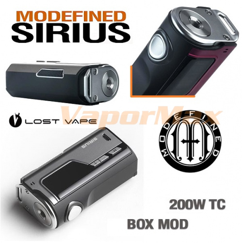 Lost Vape Modefined Sirius 200W (оригинал) фото 5