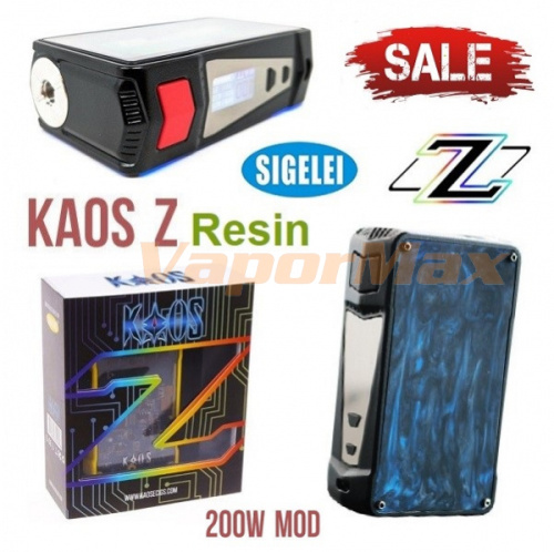 Sigelei Kaos Z 200W Mod Resin Version Sigelei Kaos Z 200W Mod Resin Version