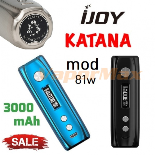 iJoy Katana mod 3000mAh 81W фото 4 iJoy Katana mod 3000mAh 81W фото 4
