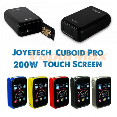 Joyetech Cuboid PRO Touch Screen 200W TC MOD фото 4 Joyetech Cuboid PRO Touch Screen 200W TC MOD фото 4