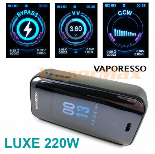 Vaporesso LUXE 220W Touch Screen Mod фото 3 Vaporesso LUXE 220W Touch Screen Mod фото 3
