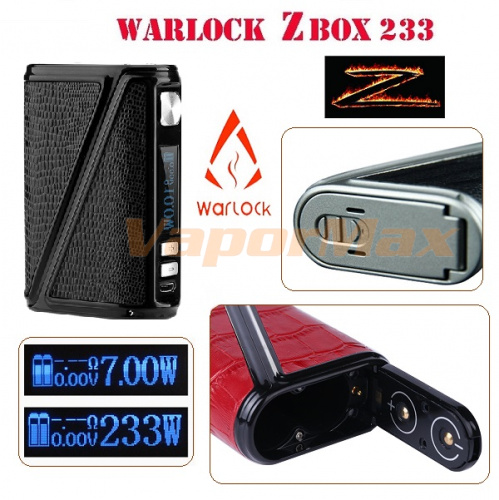 Rofvape Warlock Z-Box 233W mod фото 2 Rofvape Warlock Z-Box 233W mod фото 2