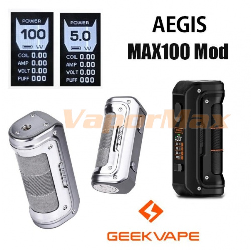GeekVape Aegis MAX100 Mod фото 2 GeekVape Aegis MAX100 Mod фото 2