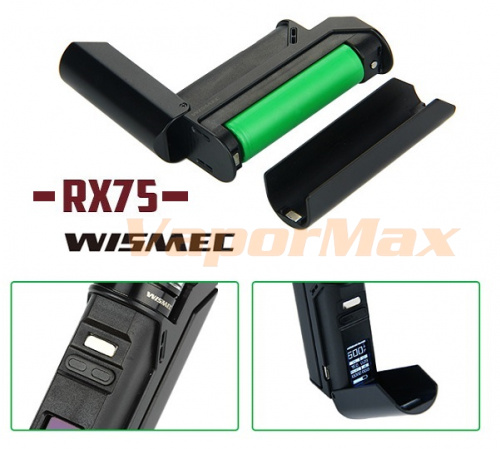 Wismec Reuleaux RX75 TC Mod фото 5 Wismec Reuleaux RX75 TC Mod фото 5