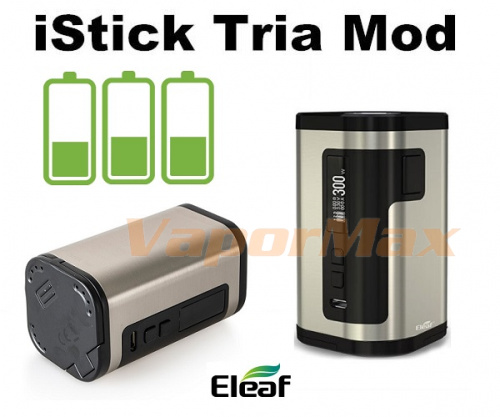 Eleaf iStick Tria 300W (оригинал) фото 2 Eleaf iStick Tria 300W (оригинал) фото 2