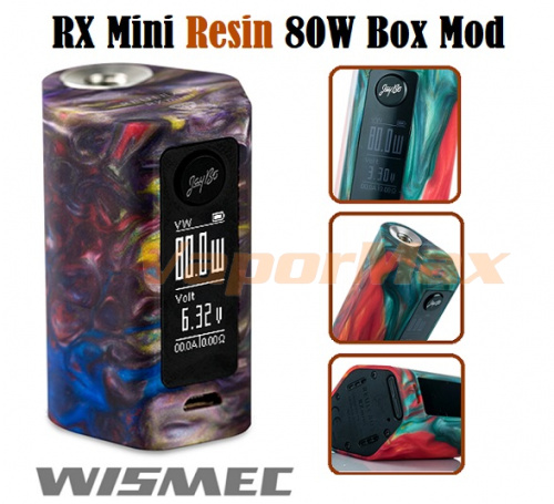 Wismec Reuleaux RXmini 80W RESIN фото 3 Wismec Reuleaux RXmini 80W RESIN фото 3
