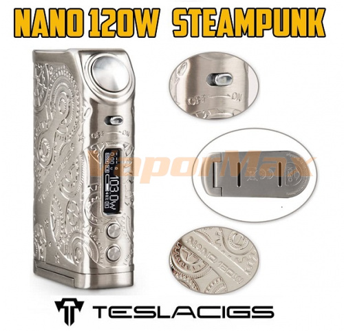 Tesla Steampunk Nano 120W фото 4 Tesla Steampunk Nano 120W фото 4