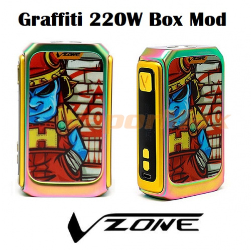 Tesla and Vzone Graffiti 220W mod (оригинал) фото 4 Tesla and Vzone Graffiti 220W mod (оригинал) фото 4