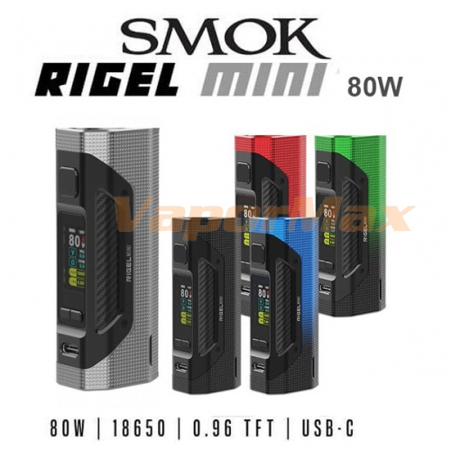 Smok Rigel Mini 80W Mod фото 4 Smok Rigel Mini 80W Mod фото 4