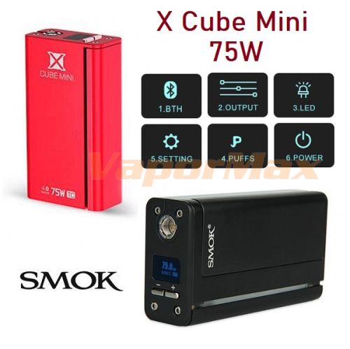 Smok X Cube Mini 75W TC Mod Smok X Cube Mini 75W TC Mod