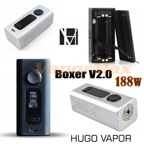 Hugo Vapor BOXER V2 188W (оригинал) фото 3 Hugo Vapor BOXER V2 188W (оригинал) фото 3
