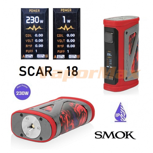 Smok Scar-18 230W mod фото 2 Smok Scar-18 230W mod фото 2