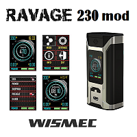 Wismec Sinuous Ravage230 mod (оригинал)