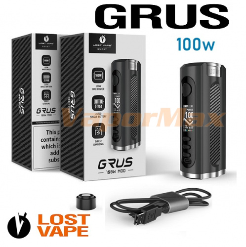 Lost Vape GRUS 100W Mod фото 2 Lost Vape GRUS 100W Mod фото 2
