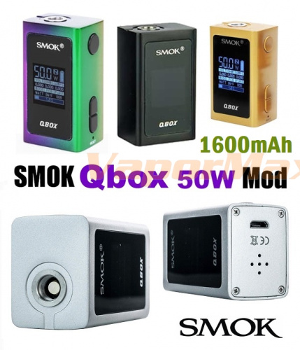 Smok Q-Box 50w 1600 мАч mod фото 5 Smok Q-Box 50w 1600 мАч mod фото 5