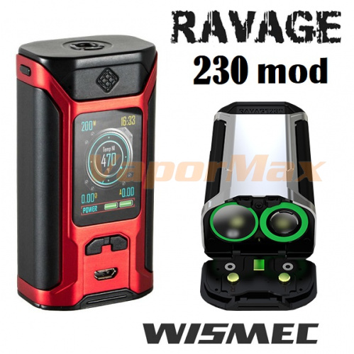 Wismec Sinuous Ravage230 mod (оригинал) фото 2 Wismec Sinuous Ravage230 mod (оригинал) фото 2