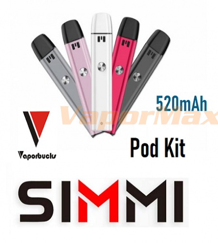 Vaporbucks Simmi Pod 520mAh Vaporbucks Simmi Pod 520mAh