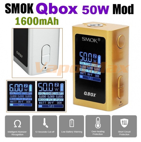 Smok Q-Box 50w 1600 мАч mod фото 4 Smok Q-Box 50w 1600 мАч mod фото 4