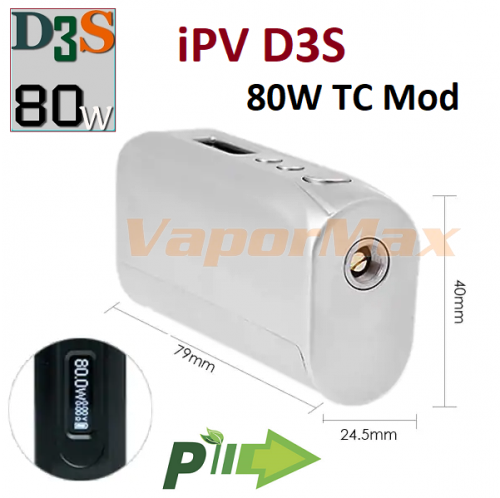 Pioneer4you iPV D3S 80W TC Mod (оригинал) фото 3 Pioneer4you iPV D3S 80W TC Mod (оригинал) фото 3