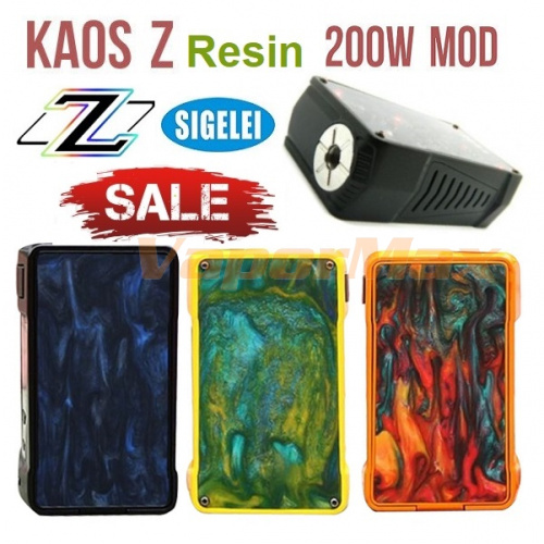 Sigelei Kaos Z 200W Mod Resin Version фото 4 Sigelei Kaos Z 200W Mod Resin Version фото 4