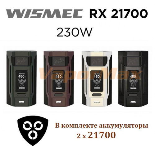 Wismec Reuleaux RX2 21700 (с аккум) фото 4 Wismec Reuleaux RX2 21700 (с аккум) фото 4