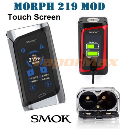 Smok Morph 219 Touch Screen TC Mod фото 3 Smok Morph 219 Touch Screen TC Mod фото 3