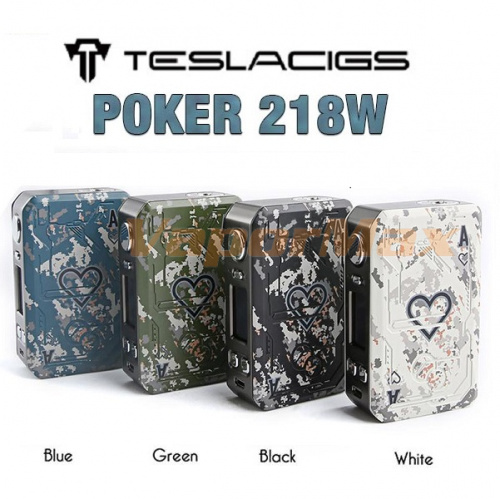 Tesla Poker 218W TC Mod фото 6 Tesla Poker 218W TC Mod фото 6